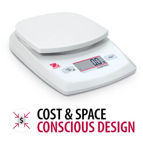 CG-787 - PORTABLE PRECISION BALANCE, SCOUT®, READABILITY 0.1 G, OHAUS-  Chemglass Life Sciences